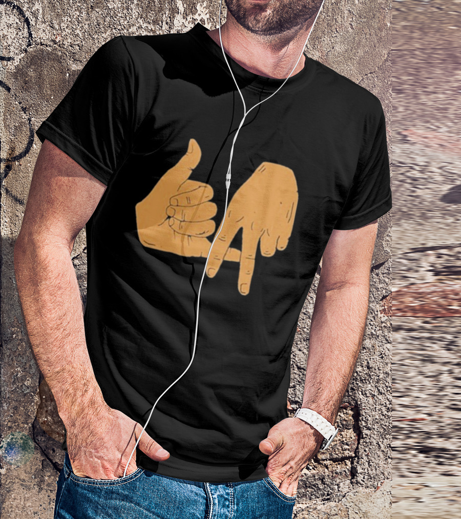 Dirty Coast Los Angeles Hand Gesture T-Shirt