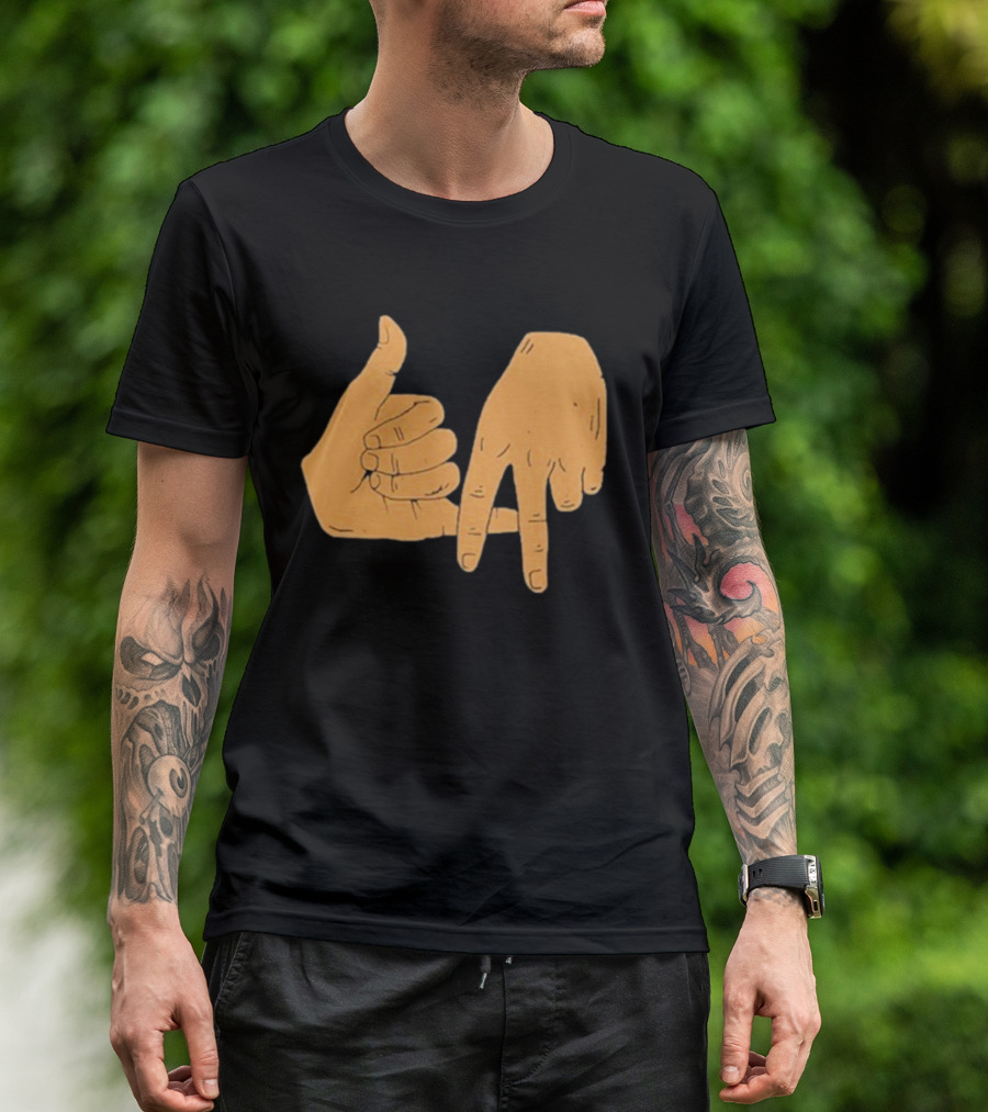 Dirty Coast Los Angeles Hand Gesture T-Shirt