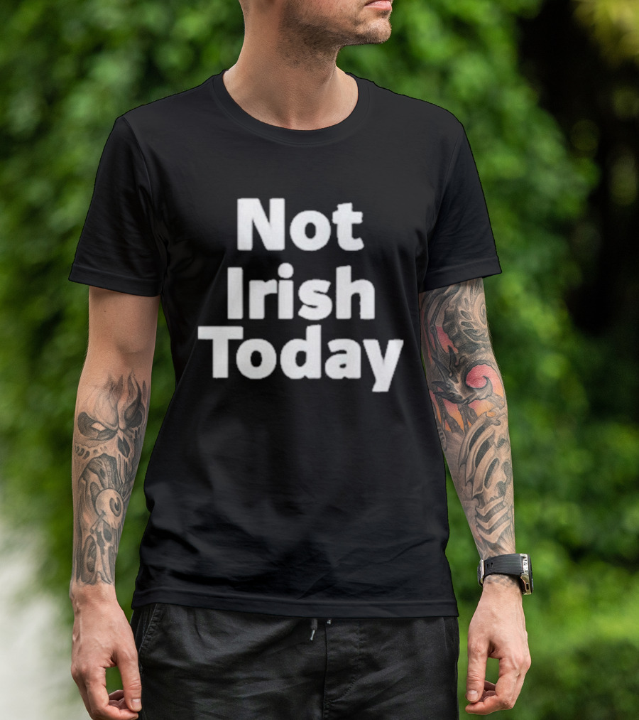 Notre Dame Not Irish Today National Championship T-Shirt