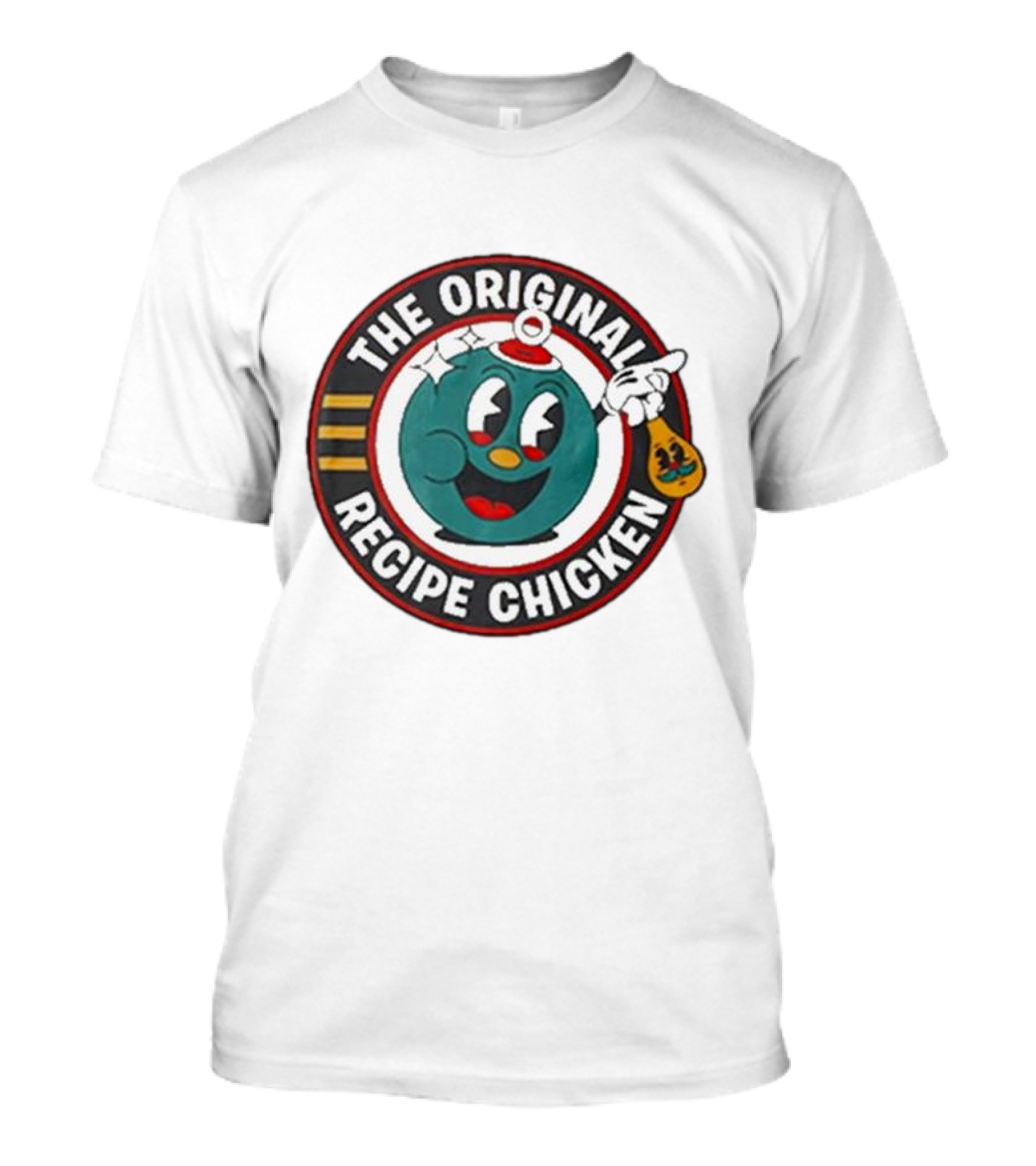 Yeye Weller X KFC The Original Recipe Chicken Christmas Bauble White Printed T-Shirt