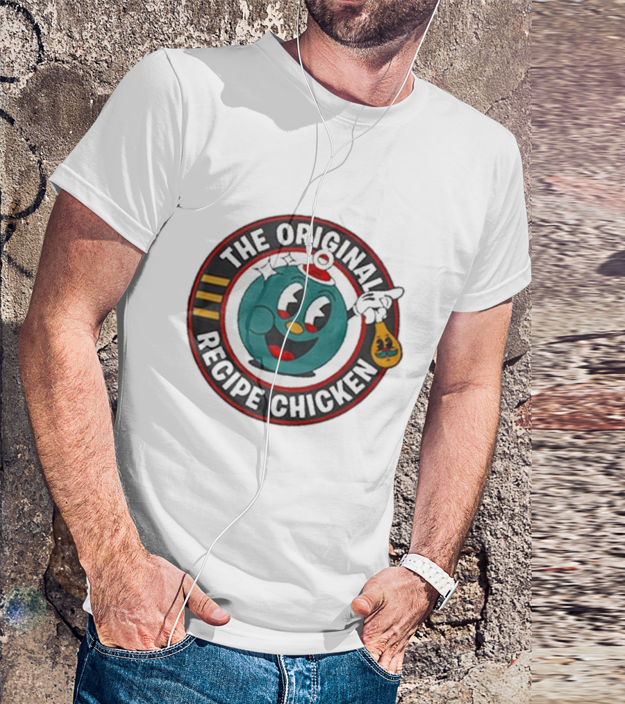 Yeye Weller X KFC The Original Recipe Chicken Christmas Bauble White Printed T-Shirt