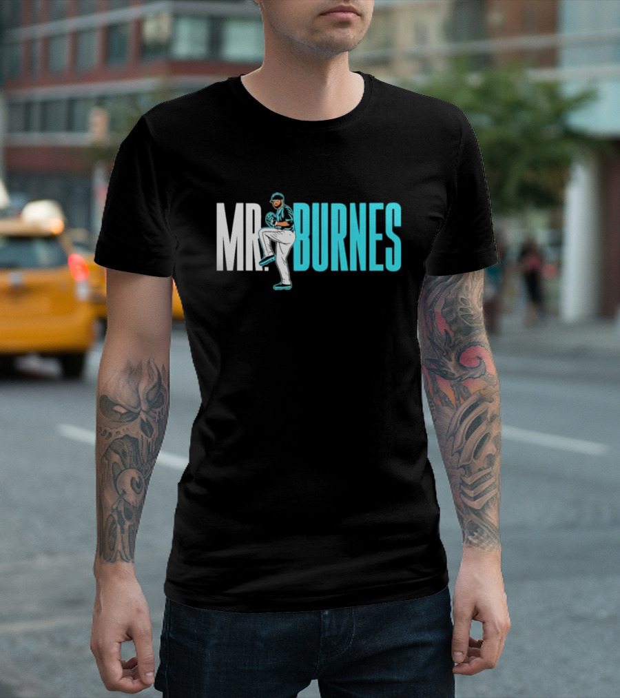 Corbin Burnes Mr Burnes Arizona Baseball Pitcher T-Shirt