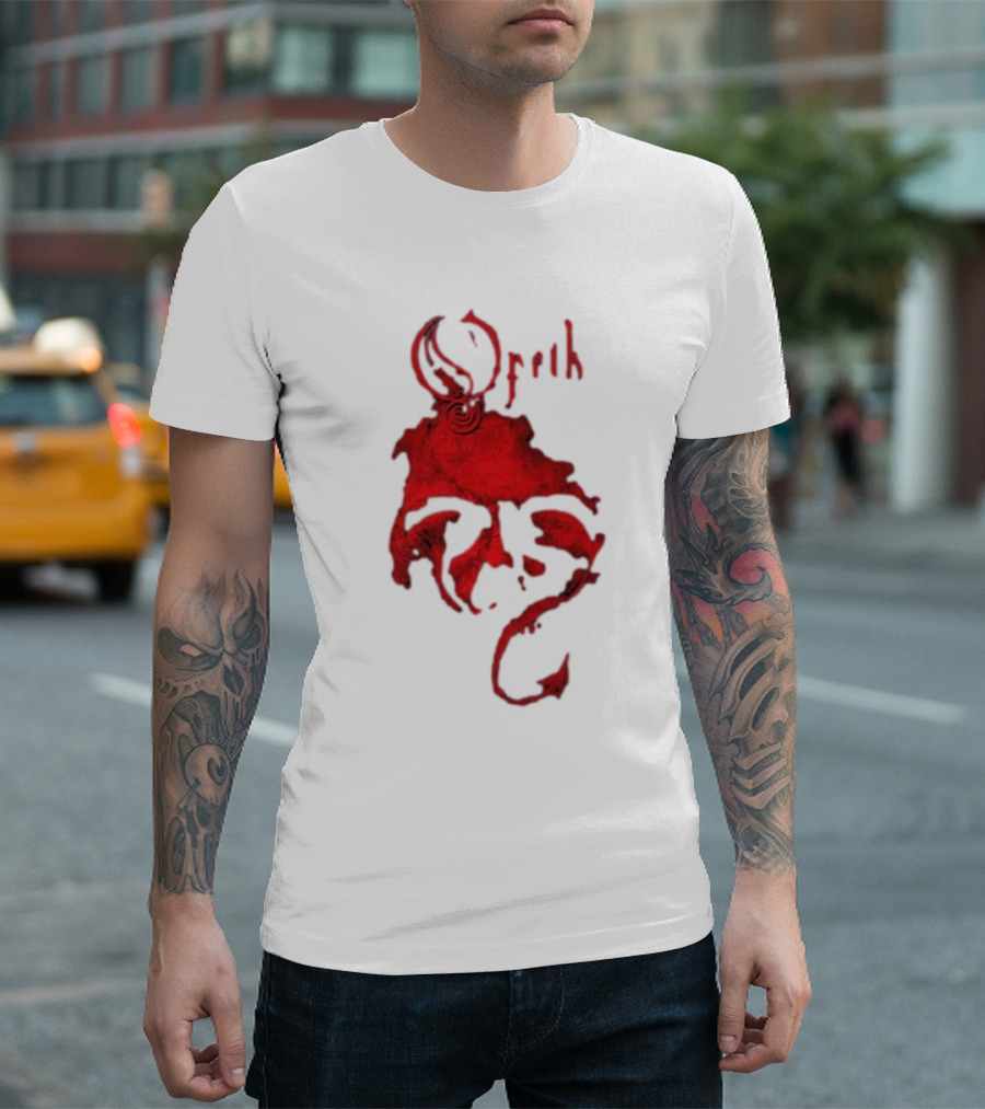 Opeth Heritage Red Skull T-Shirt