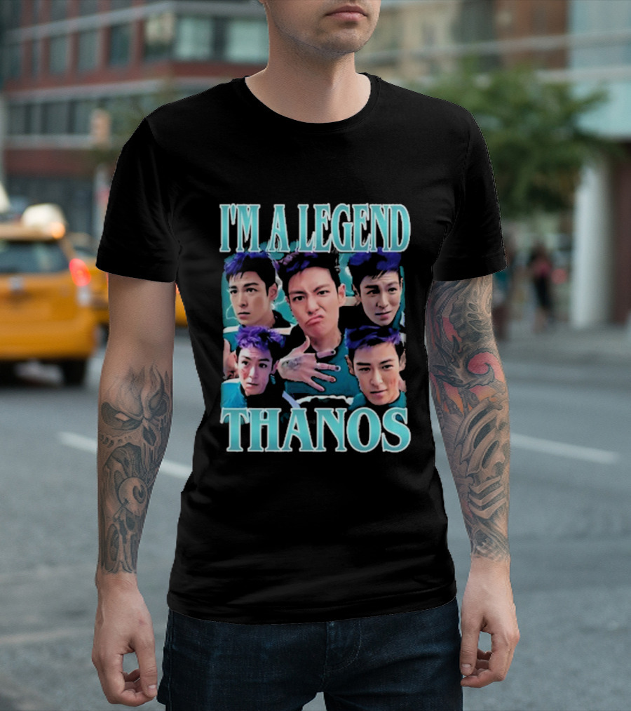 I'm A Legend Thanos Multiple Expressions T-Shirt