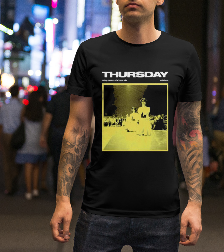 THURSDAY Taking Inventory Of A Frozen Lake Wild Boys T-Shirt