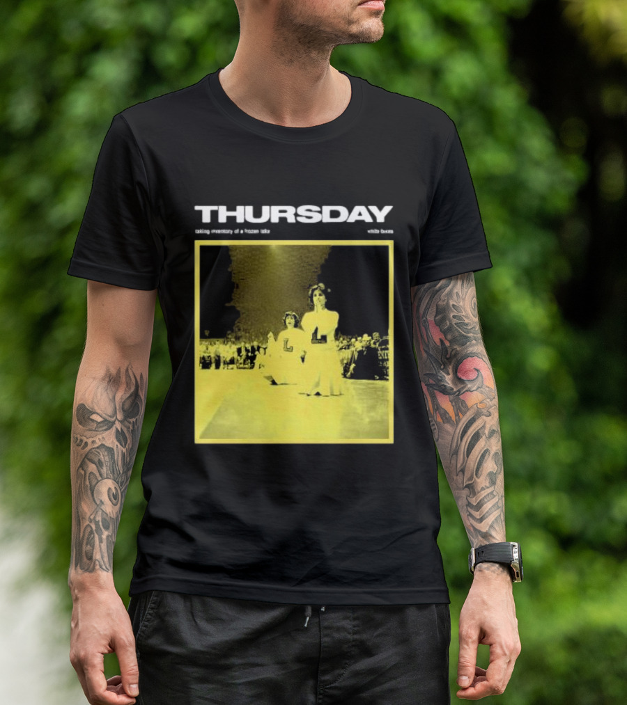 THURSDAY Taking Inventory Of A Frozen Lake Wild Boys T-Shirt
