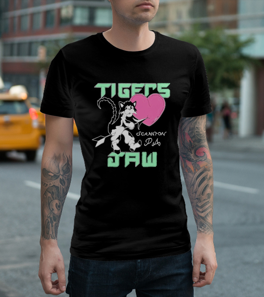 Tigers Jaw Lovecat Scranton PA T-Shirt