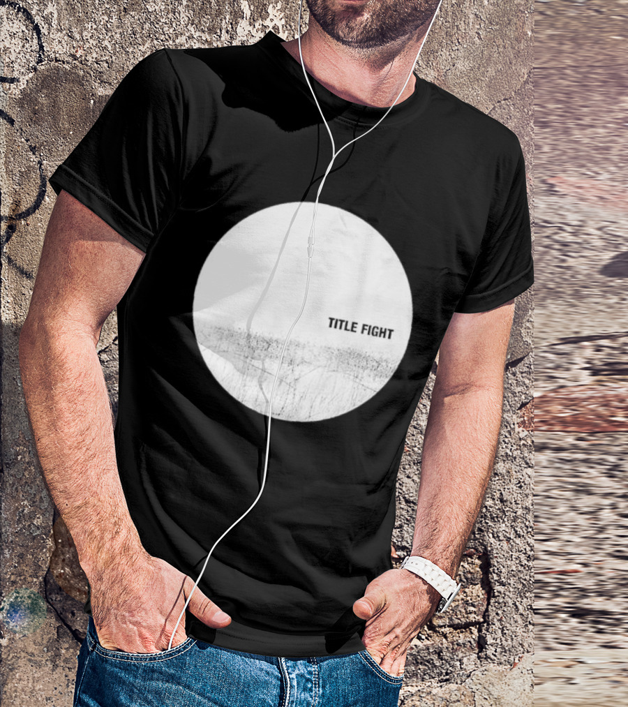 Title Fight Scratch Circle White T-Shirt