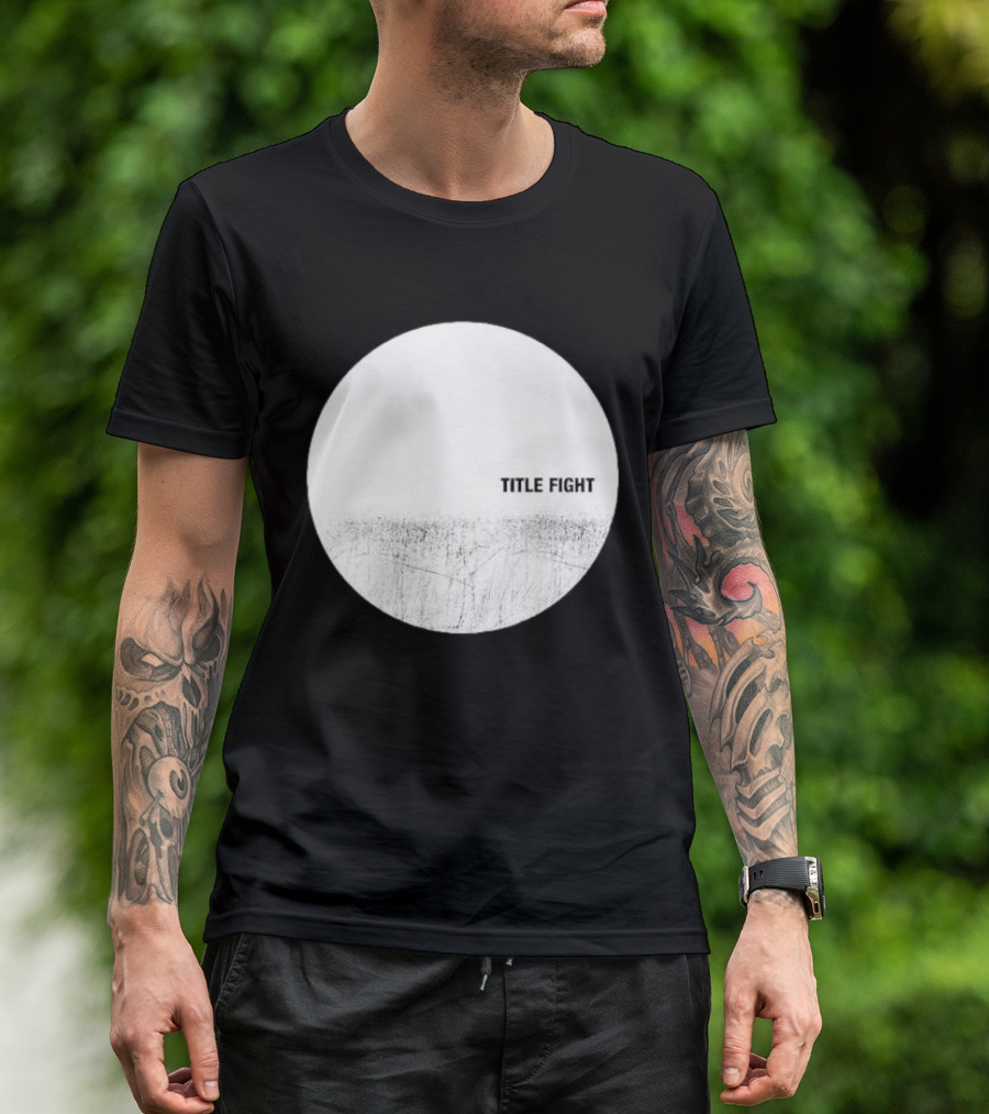 Title Fight Scratch Circle White T-Shirt