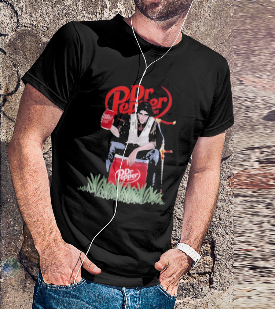 Viktor Season 2 Dr Pepper Warrior Sitting On Dr Pepper Crate T-Shirt