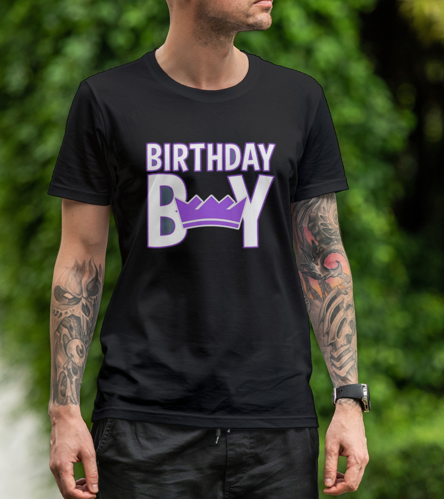 Birthday Boy Sacramento Kings NBA T-Shirt