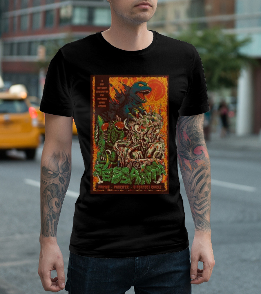 Sessanta Maynard James Keenan 60th Birthday Celebration Primus Puscifer A Perfect Circle T-Shirt