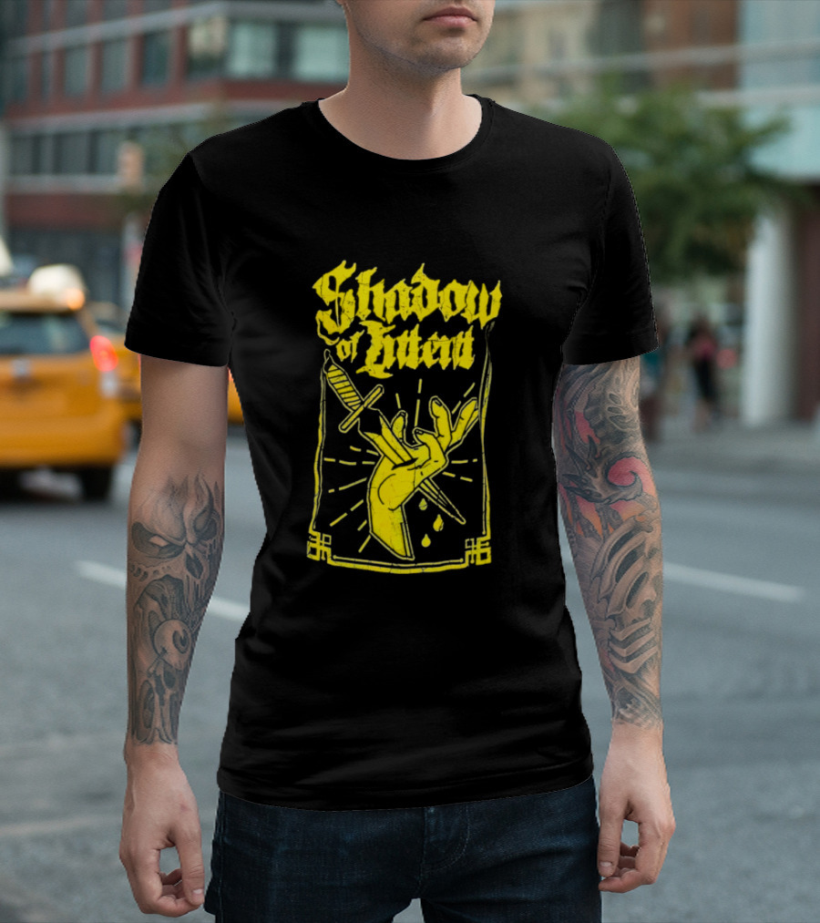 Shadow Of Intent Dagger Aura And Hand Motif T-Shirt