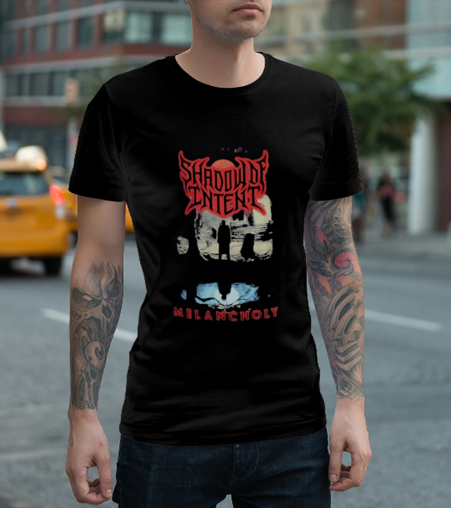 Shadow Of Intent Melancholy Skull Art T-Shirt