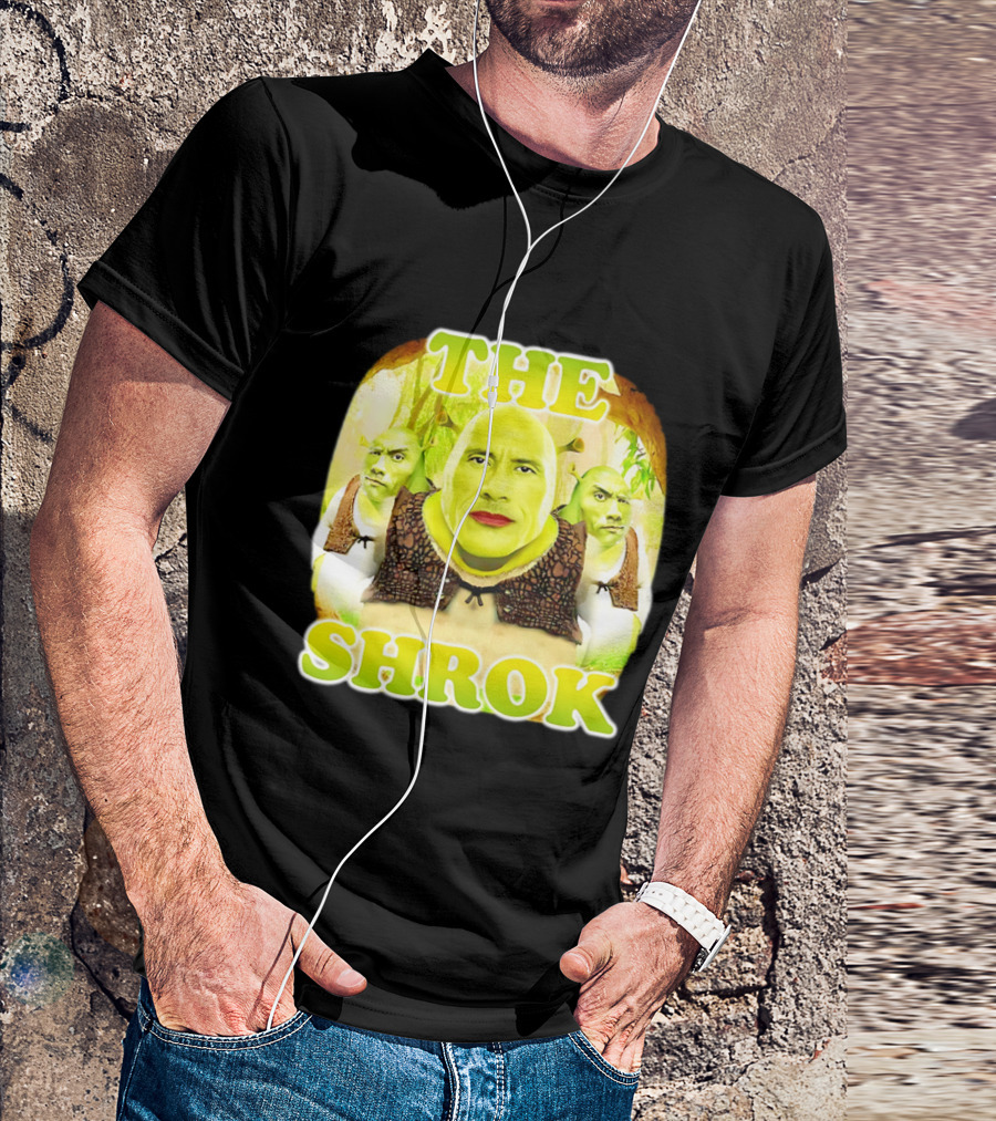 THE SHROK Shrek Parody Featuring Iconic Imagery T-Shirt