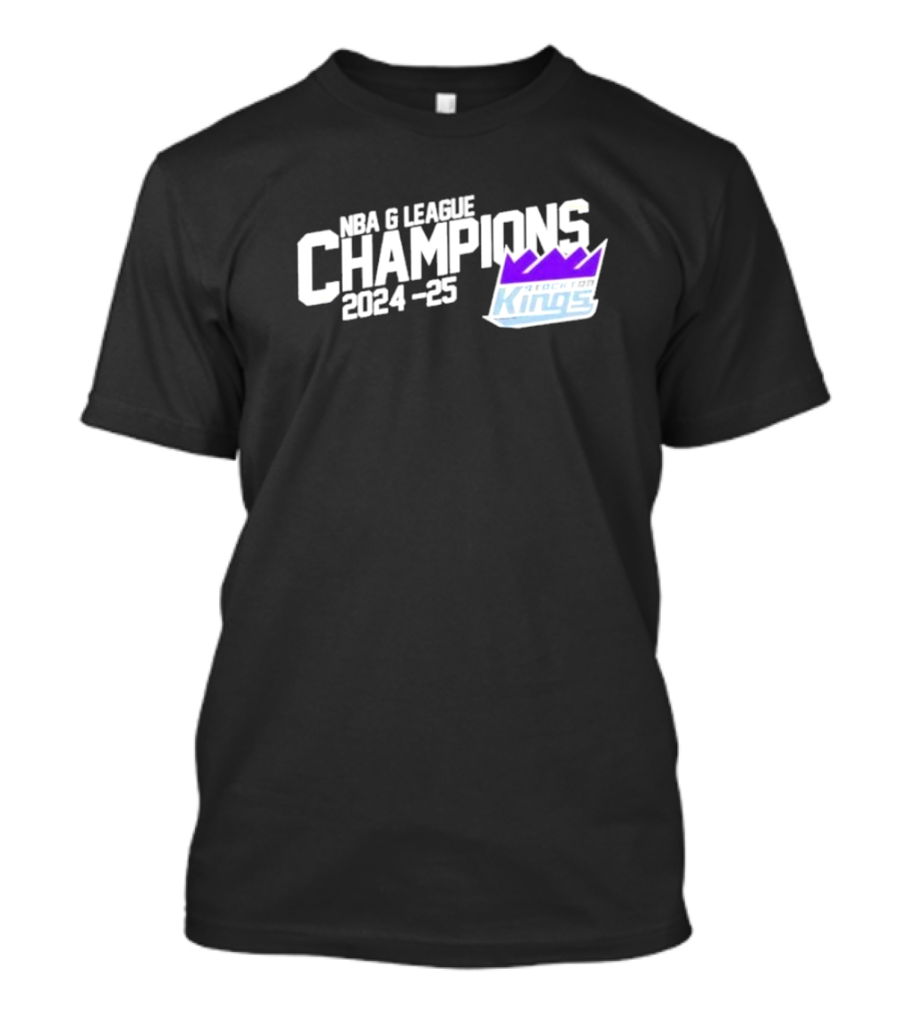 Stockton Kings NBA G League Champions 2024-25 T-Shirt