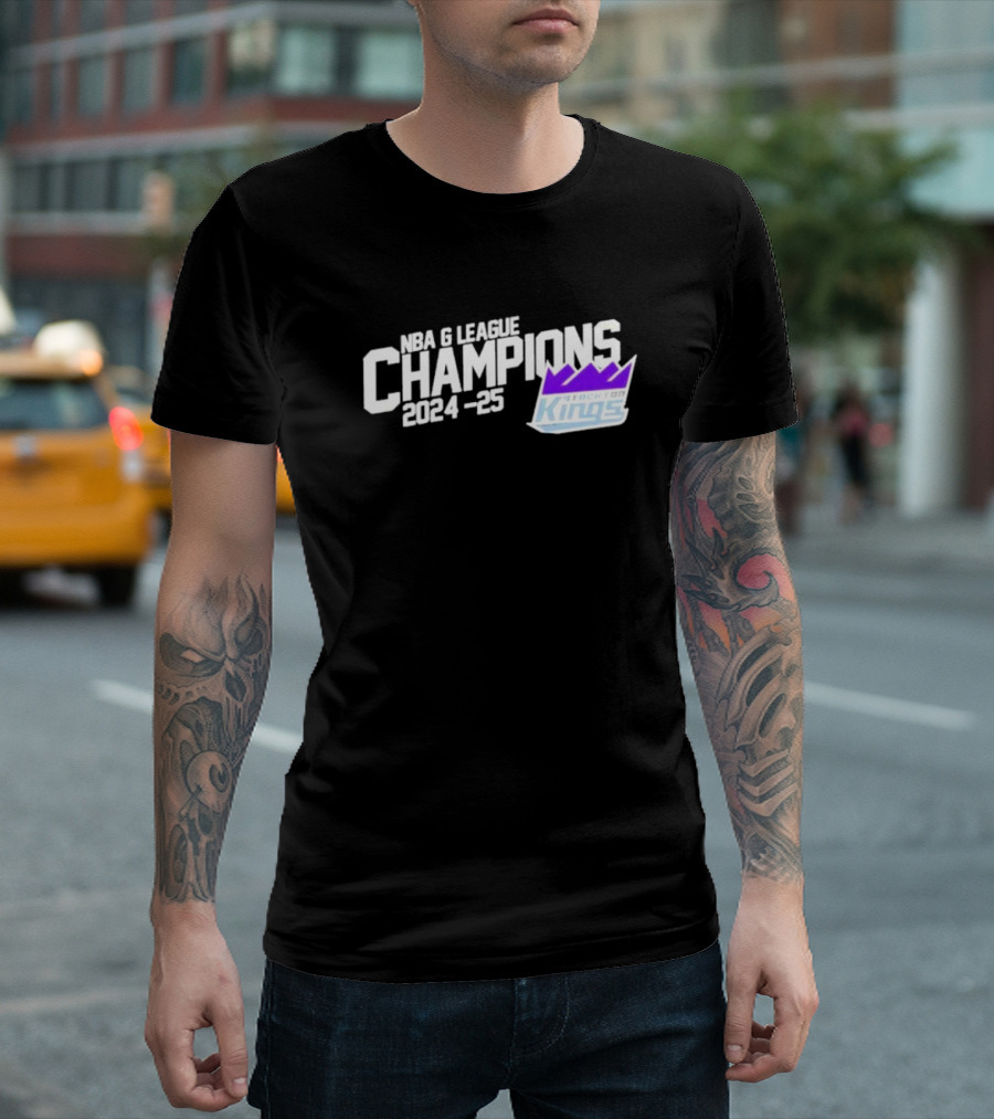 Stockton Kings NBA G League Champions 2024-25 T-Shirt