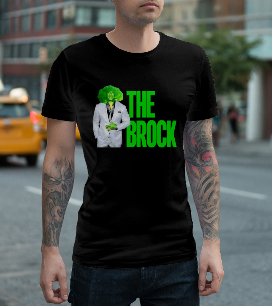 The Brock Broccoli Green Suit Parody T-Shirt