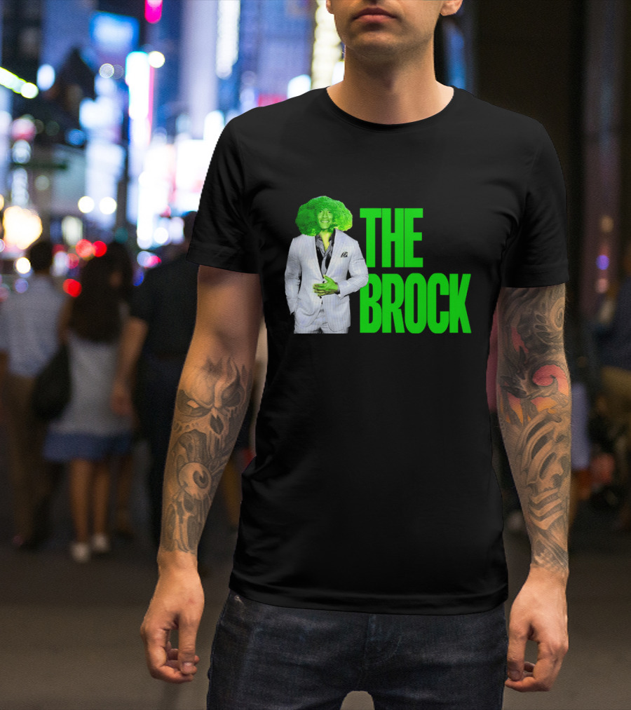 The Brock Broccoli Green Suit Parody T-Shirt