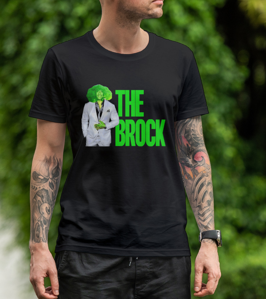 The Brock Broccoli Green Suit Parody T-Shirt