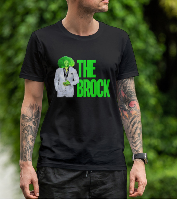 The Brock Broccoli Green Suit Parody T-Shirt
