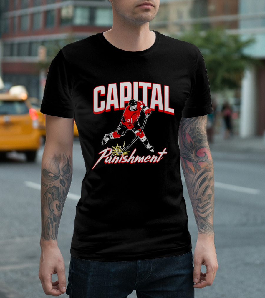 Tom Wilson Capital Punishment Washington Capitals Hockey T-Shirt