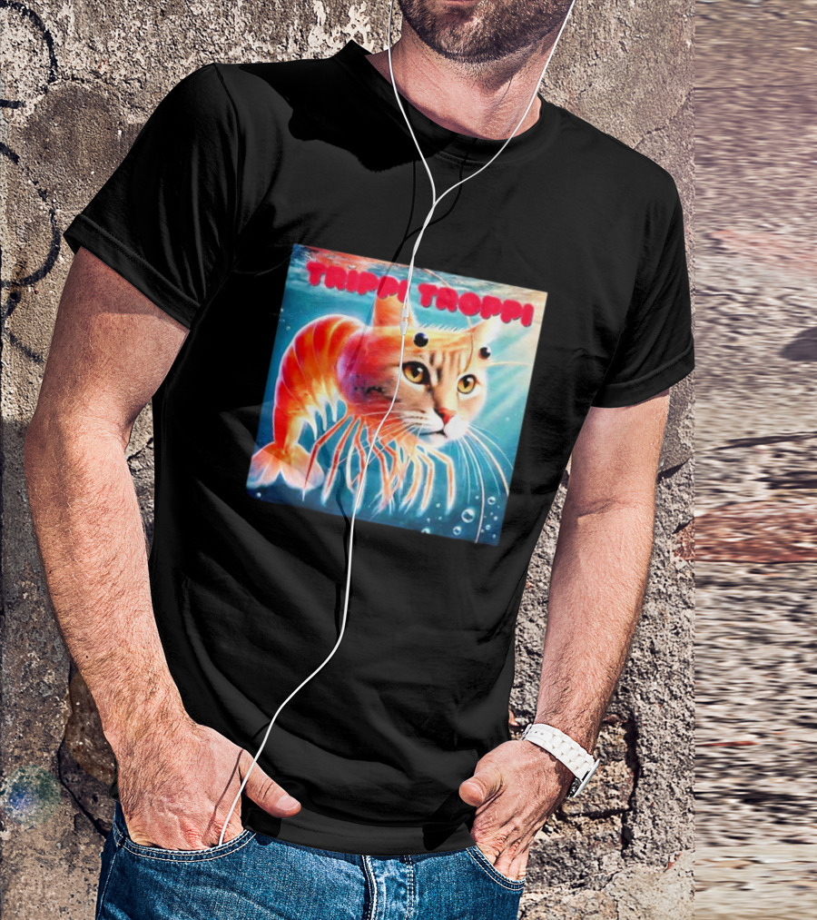 Trippi Troppi Cat Shrimp Hybrid T-Shirt