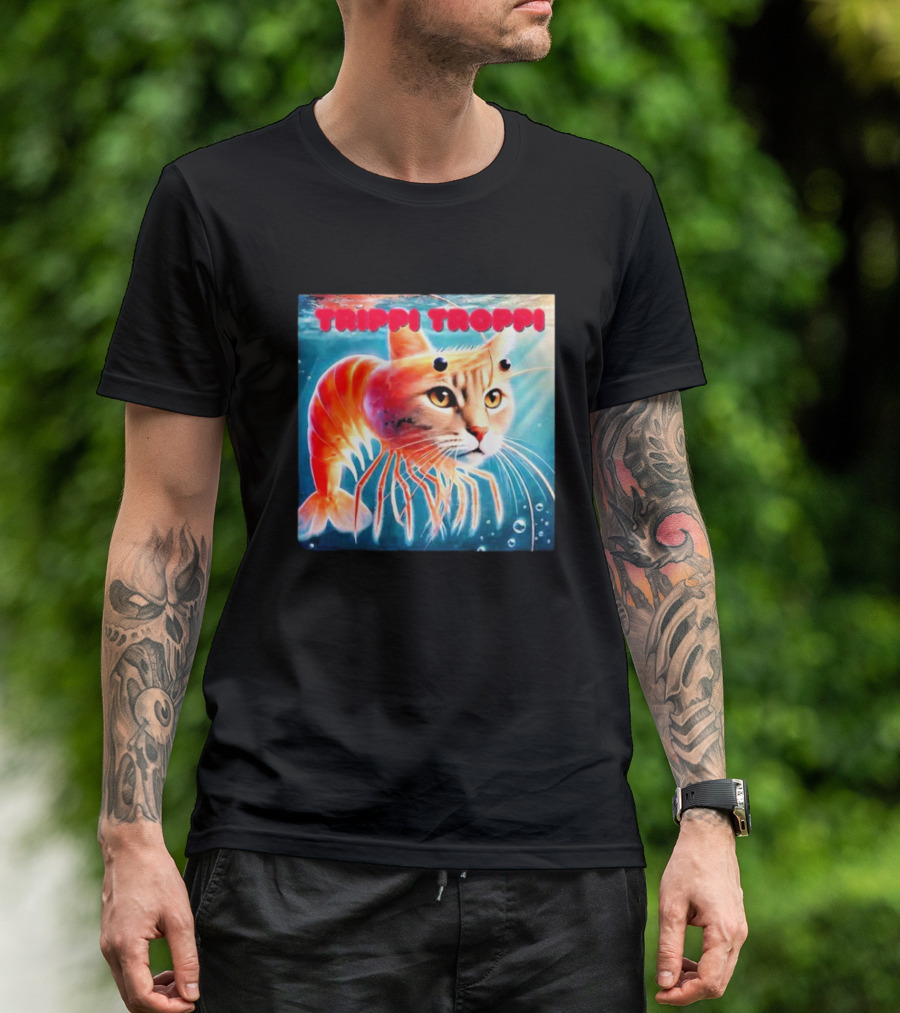 Trippi Troppi Cat Shrimp Hybrid T-Shirt