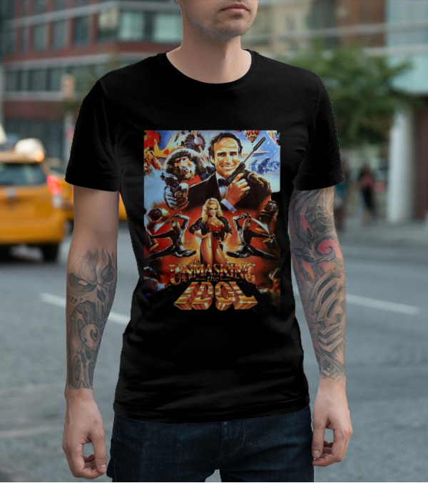 Unmasking The Idol Movie With Spy And Ninja Imagery T-Shirt