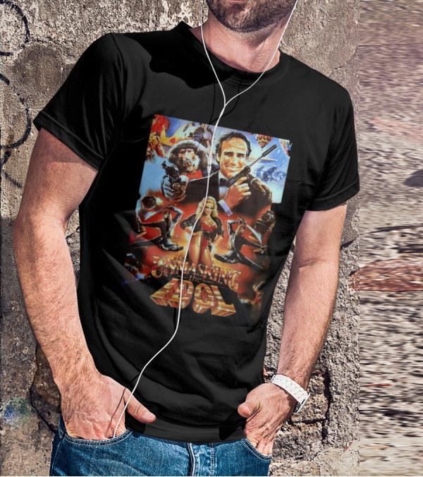 Unmasking The Idol Movie With Spy And Ninja Imagery T-Shirt