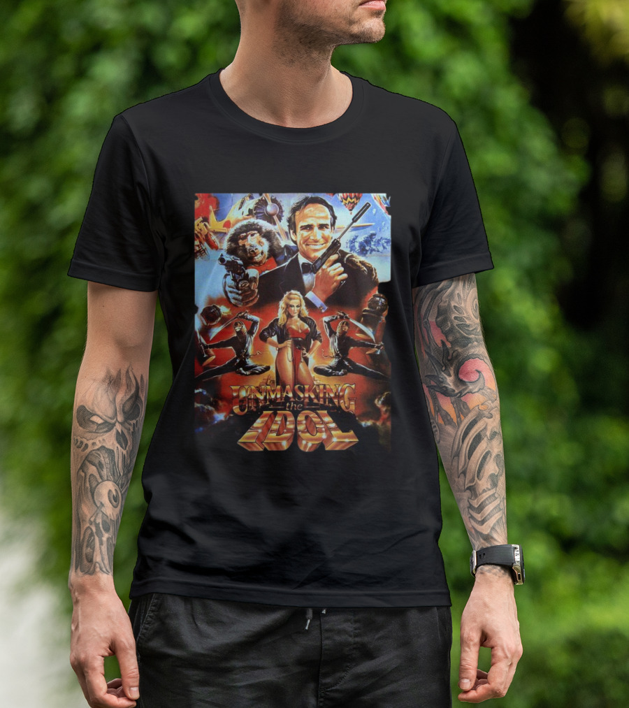Unmasking The Idol Movie With Spy And Ninja Imagery T-Shirt