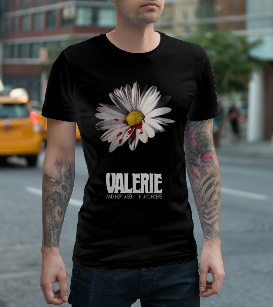 Valerie And Her Week Of Wonders Daisy With Blood Drops T-Shirt