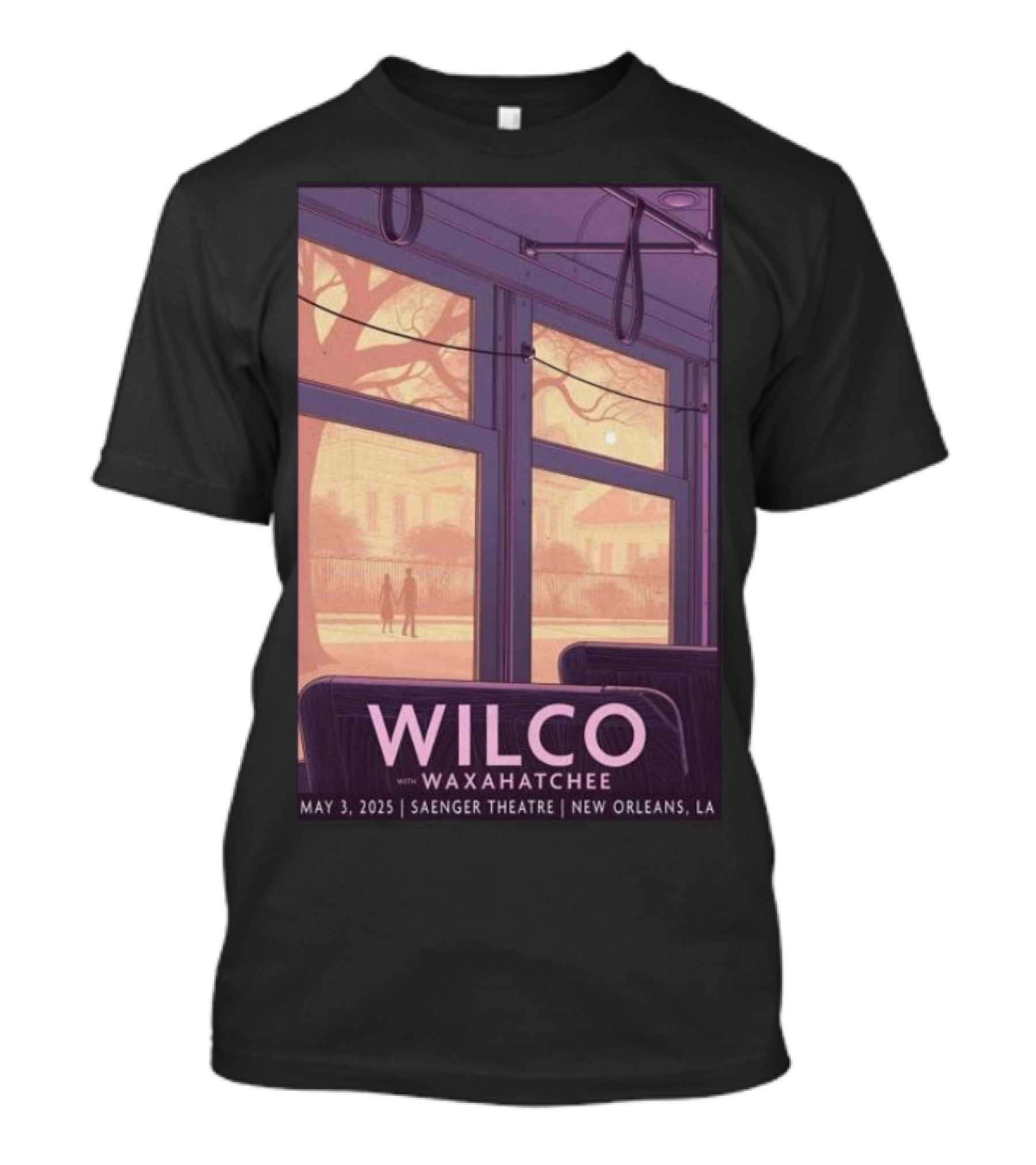 Wilco With Waxahatchee May 3 2025 Saenger Theatre New Orleans LA T-Shirt