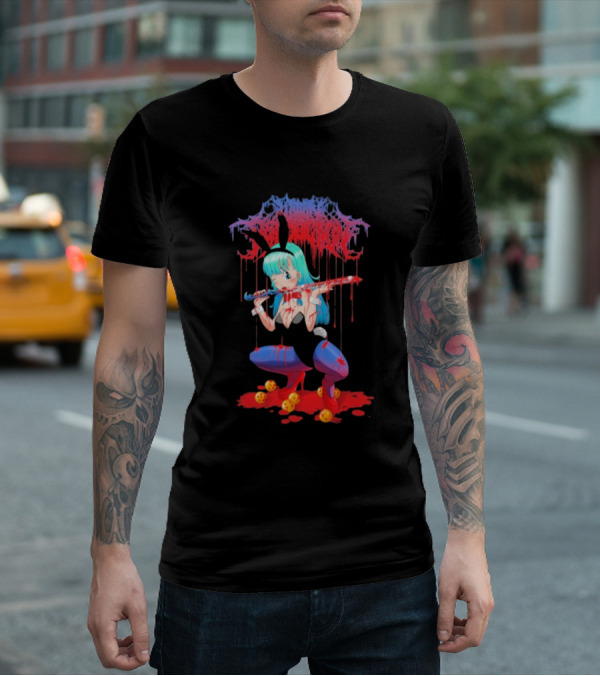 Within Destruction Blood Sword Dragon Ball Bulma With Dragon Balls T-Shirt