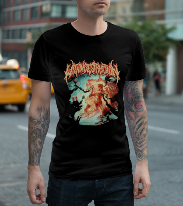 Within Destruction Rebirth Cybernetic Creature Transformation T-Shirt