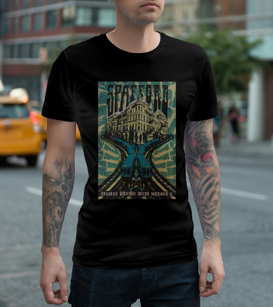 Spafford Thalia Hall Chicago March 22 2025 Concert Event T-Shirt