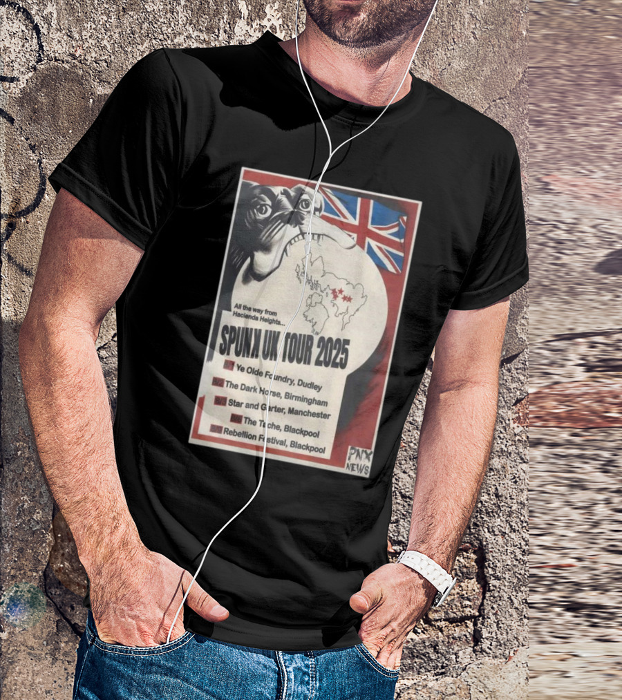 Spunk UK 2025 Tour T-Shirt