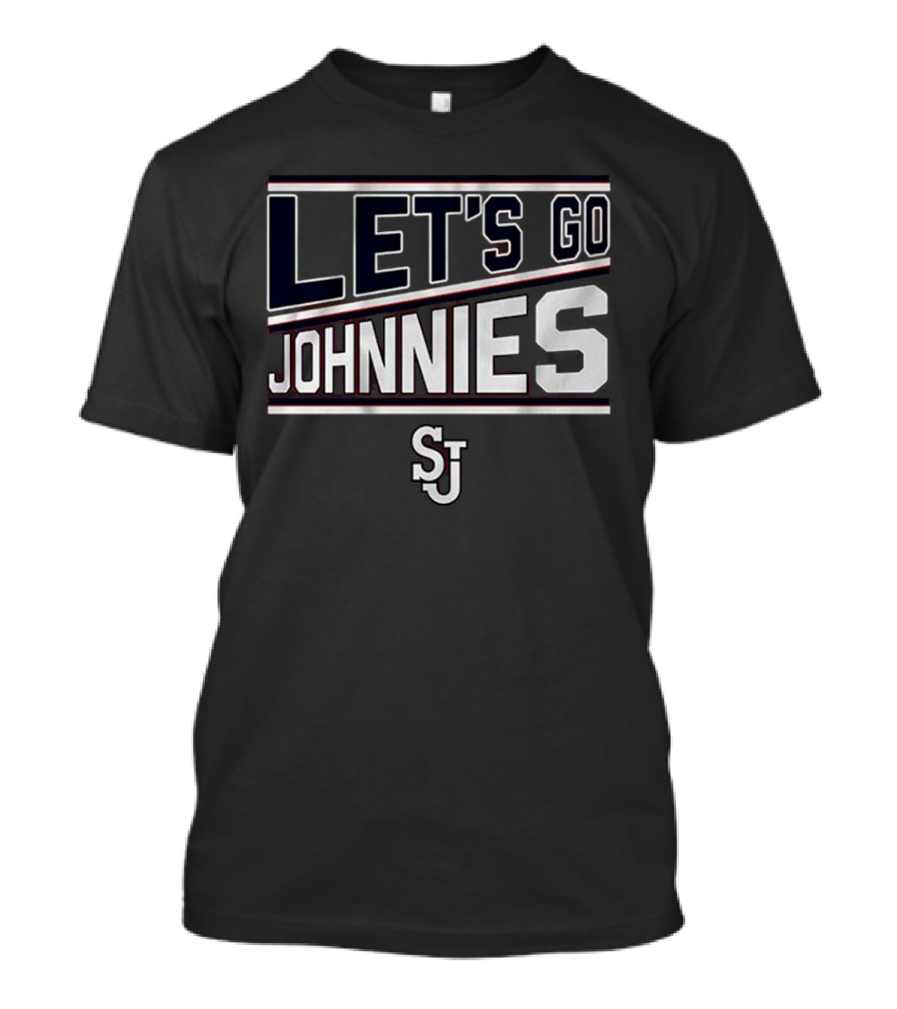 St. John’s Basketball Let's Go Johnnies SJ T-Shirt