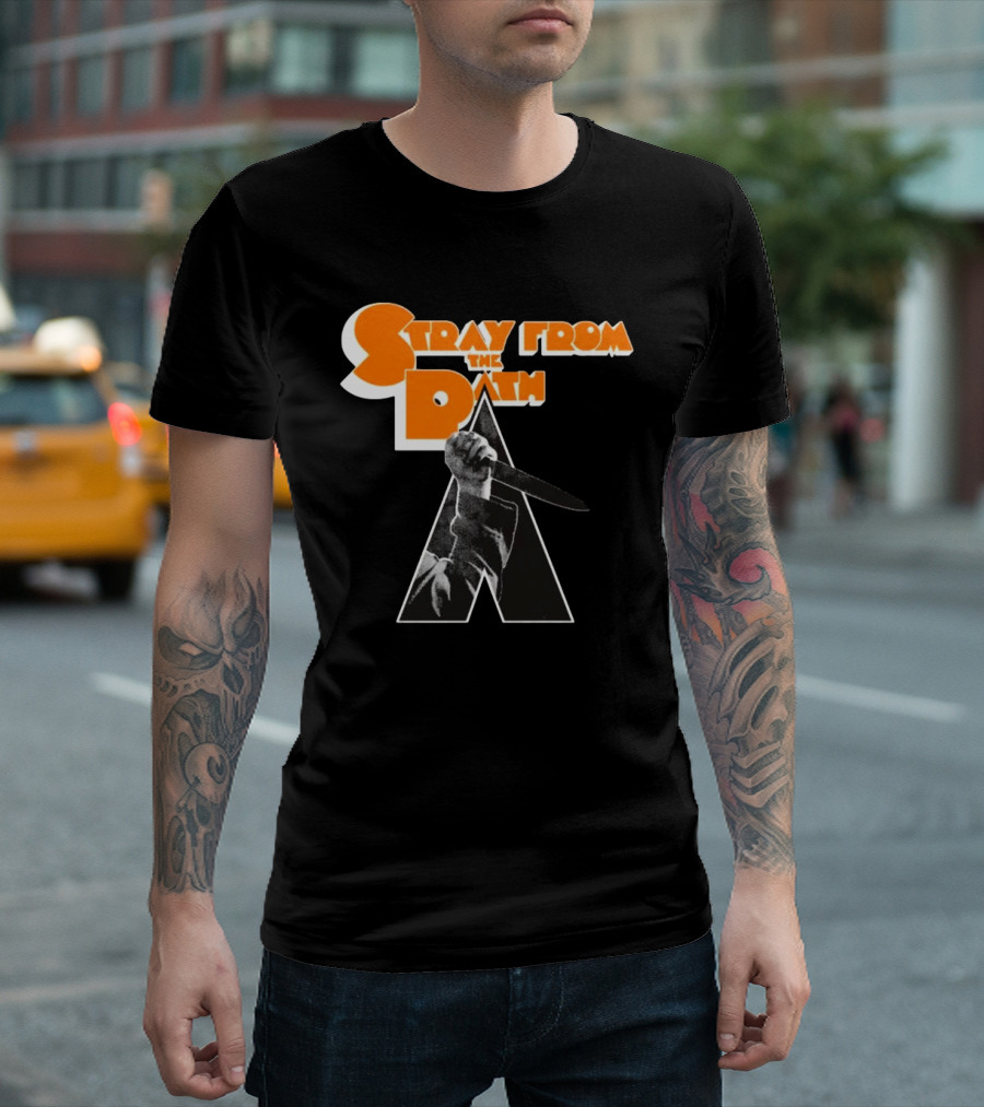 Stray From The Path work Knife Hand Graphic T-Shirt