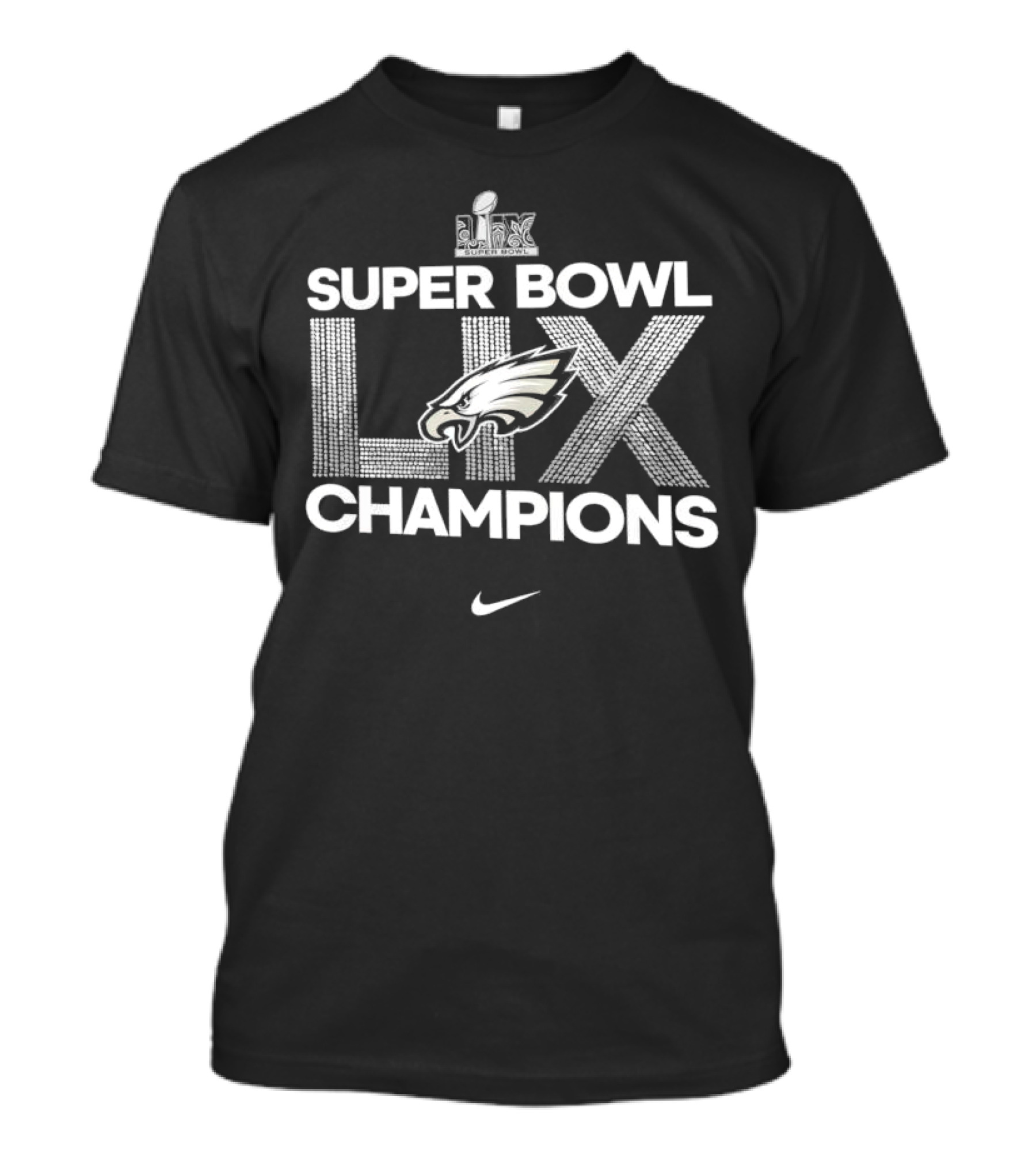 Philadelphia Eagles Super Bowl LIX Champions Nike T-Shirt