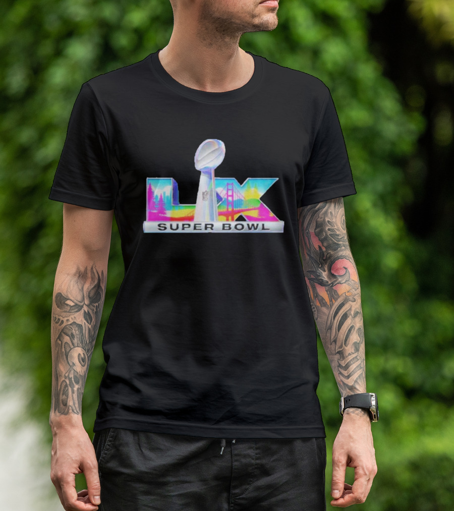 Super Bowl LIX San Francisco Golden Gate Bridge NFL T-Shirt