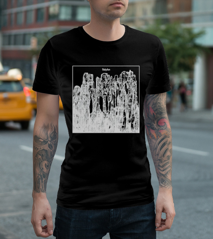 Tamino Babylon Seven Figures with Heads on Fire T-Shirt