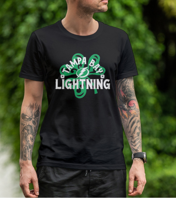 Tampa Bay Lightning St. Patrick’s Day Shamrock T-Shirt