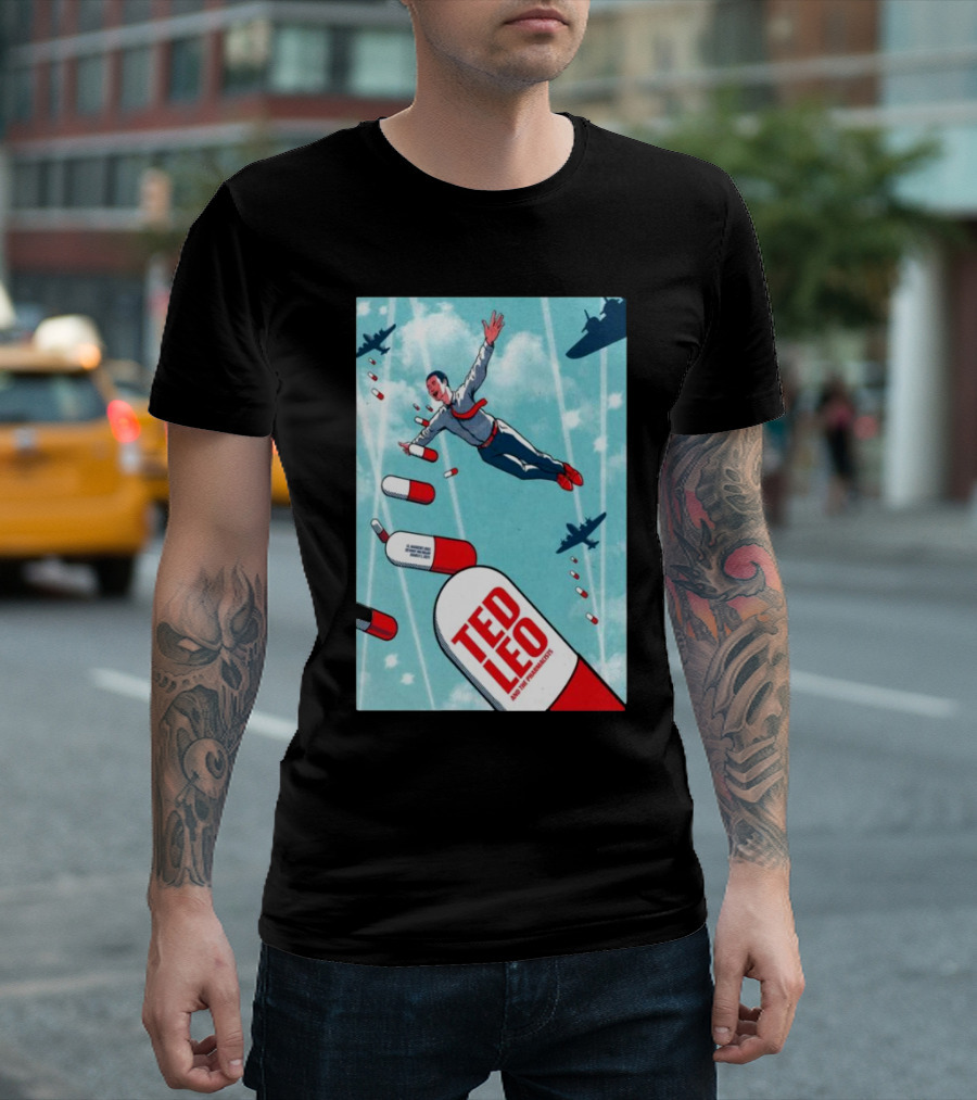 Ted Leo and The Pharmacists Live in Detroit at St Andrews Hall March 1 2025 Tour T-Shirt