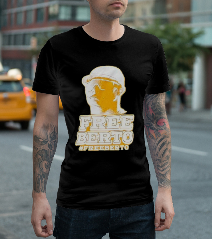 Free Berto Tennessee Hashtag FreeBerto T-Shirt