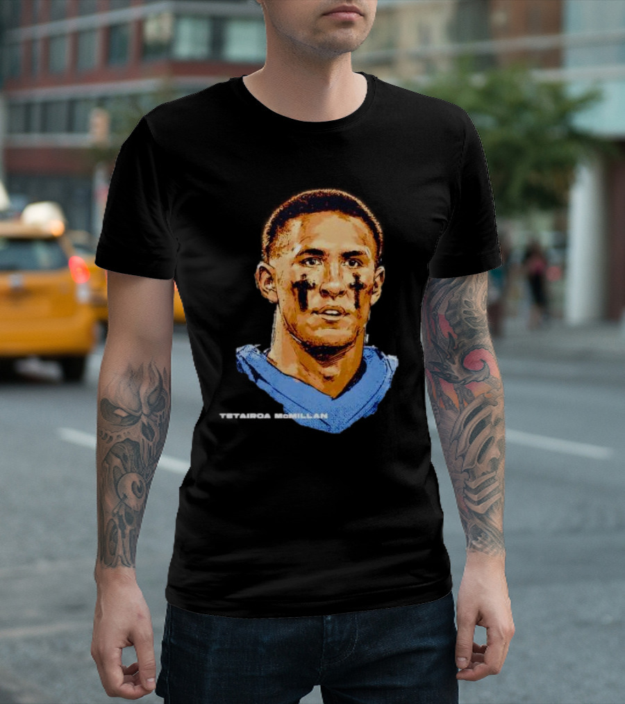Tetairoa McMillan Carolina Panthers T-Shirt