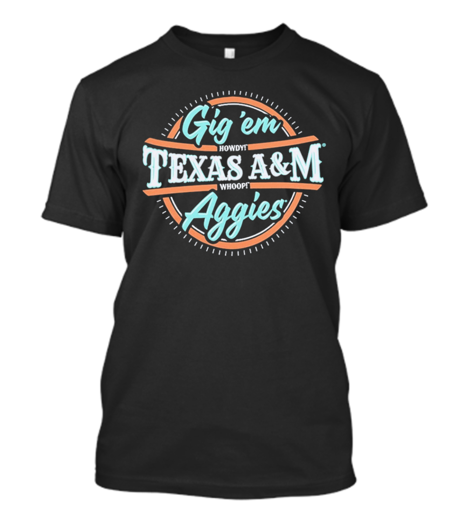 Gig 'Em Texas A&M Aggies Whoop Rowdy T-Shirt