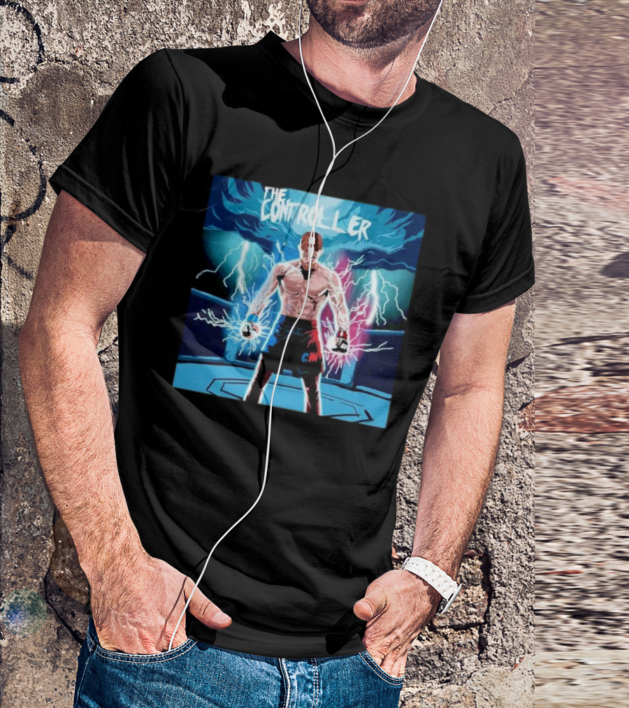 The Controller Lightning Power CM Fighter Comic Style T-Shirt