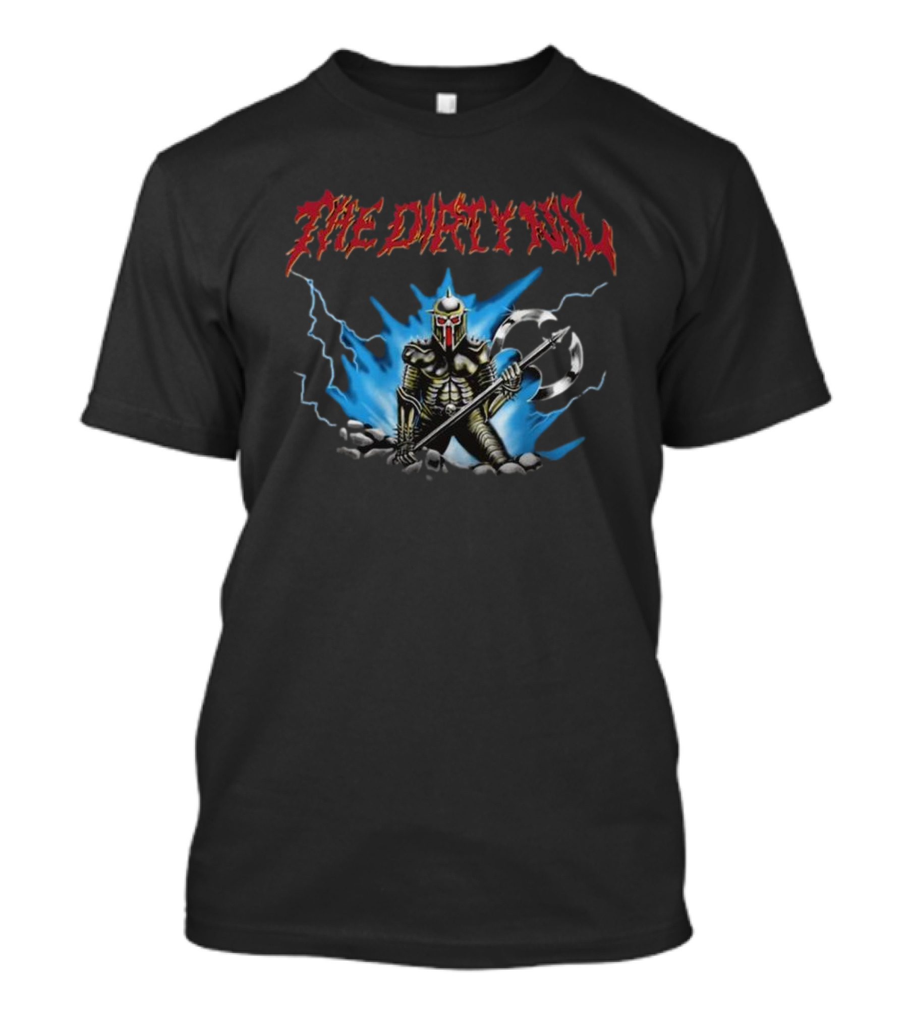 The Dirty Nil Battle Axe Tour Armored Warrior Electric Aura T-Shirt