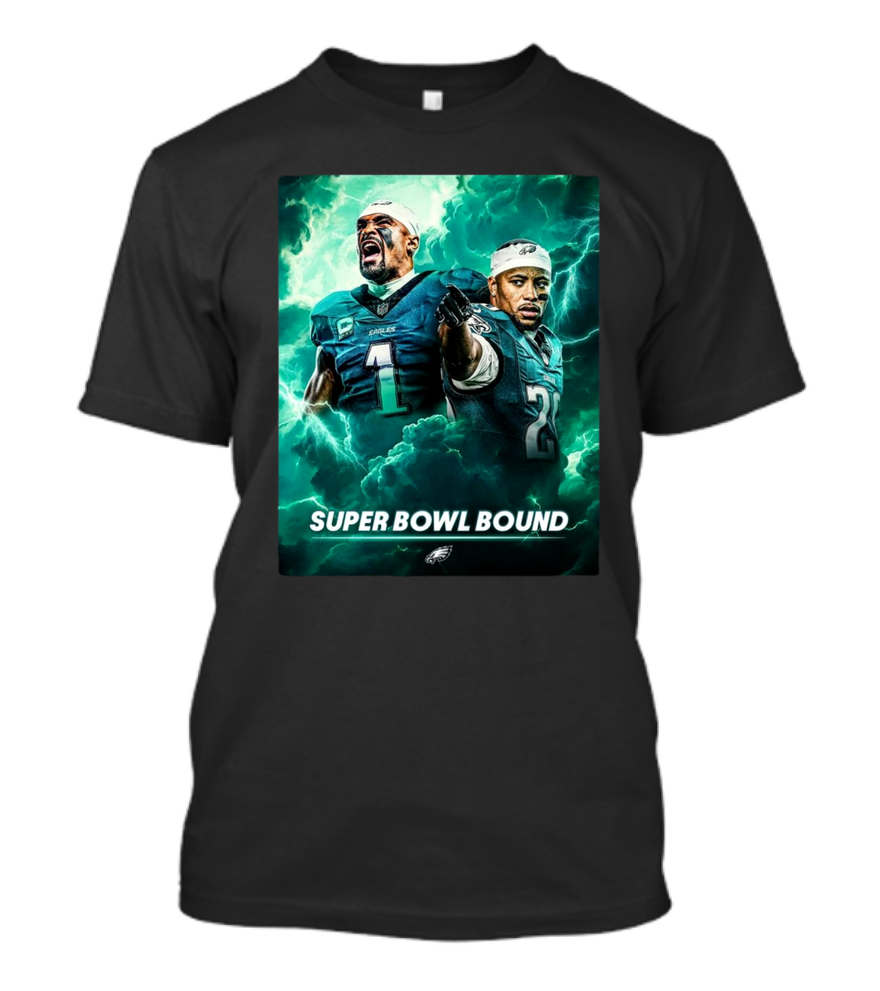 Eagles Super Bowl Bound NFC Champs NFL Prime Video T-Shirt